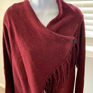 Poncho drape style Sweater